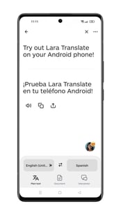 lara-translate-on-android