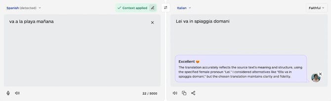  Che tipo di contesto devo fornire a Lara?