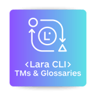 lara-translate-cli-TM-glossaries