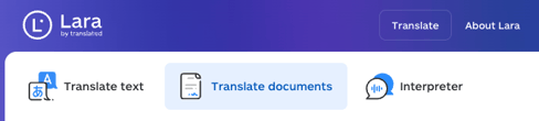 Translate Document Italian English - Lara Translate
